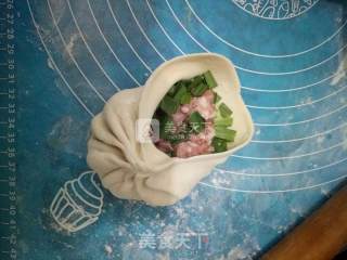 韭菜肉饼的做法步骤：7