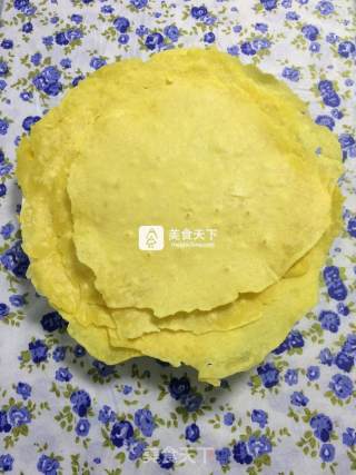 玉米卷饼的做法步骤：8