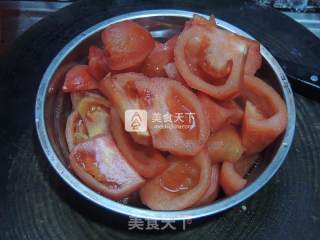 蕃茄滑蛋的做法步骤：1