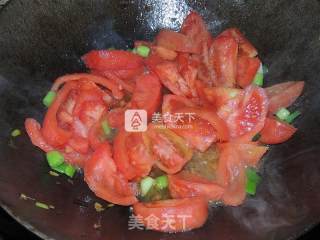 蕃茄滑蛋的做法步骤：4