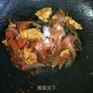 西红柿鸡蛋打卤面的做法步骤：9