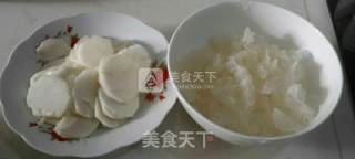 银耳马蹄糖水的做法步骤：2
