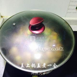 手撕腊鸡炖板栗的做法步骤：19