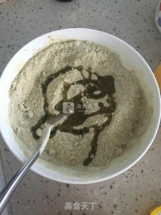 蜂蜜桂花绿豆糕的做法步骤：4
