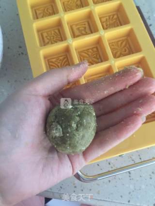 蜂蜜桂花绿豆糕的做法步骤：8
