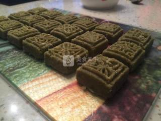 蜂蜜桂花绿豆糕的做法步骤：9