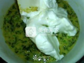 茼蒿芝麻戚风蛋糕的做法步骤：14