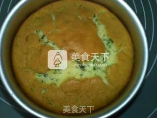 茼蒿芝麻戚风蛋糕的做法步骤：22