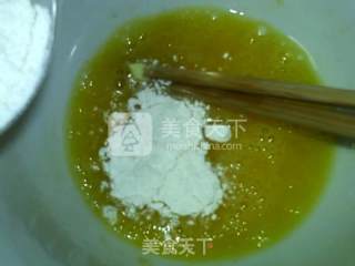 茼蒿饼的做法步骤：4