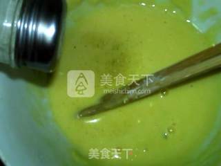 茼蒿饼的做法步骤：6