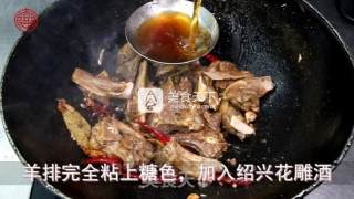 【水油炒羊排】不汆水更美味的做法步骤：4
