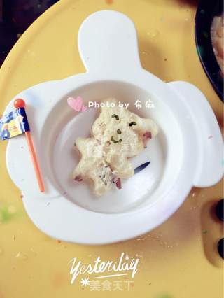 布麻快手早餐之西红柿鸡蛋卡通意大利面+卡通三明治的做法步骤：2