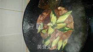 酱爆猪肝的做法步骤：7