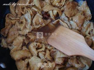 传统津味菜虾仁独面筋的做法步骤：9