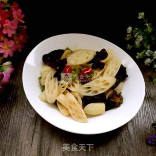 糖醋藕带的做法步骤：10
