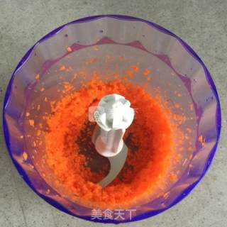 胡萝卜苹果芝士餐包的做法步骤：1