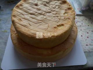 双层生日蛋糕的做法步骤：1