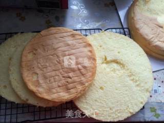 双层生日蛋糕的做法步骤：2