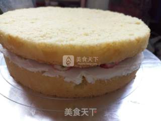 双层生日蛋糕的做法步骤：8