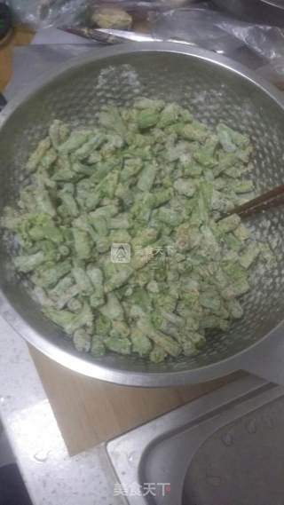 豆角麦饭的做法步骤：4
