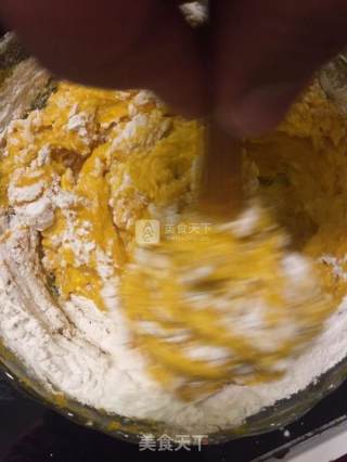 南瓜芝麻饼的做法步骤：5