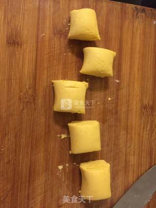 南瓜芝麻饼的做法步骤：6