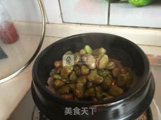 石锅蚕豆的做法步骤：11