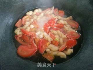 西红柿麻花汤的做法步骤：3