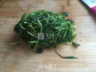 马兰头青团的做法步骤：2