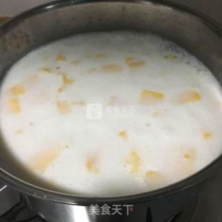 芒果椰汁西米露的做法步骤：7