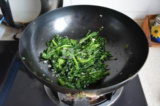 蒜蓉茼蒿的做法步骤：5