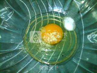 茼蒿蛋糊饼的做法步骤：3