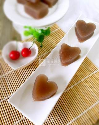 红豆沙马蹄糕的做法步骤：9