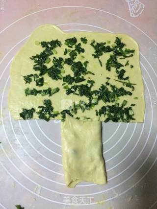 野葱油饼的做法步骤：8