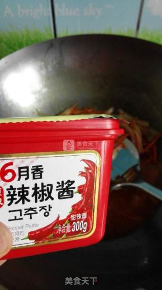 韩式辣炒年糕的做法步骤：5