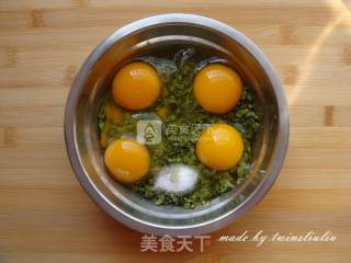 香椿炒鸡蛋的做法步骤：4