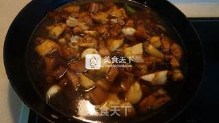 五花肉烧春笋的做法步骤：12