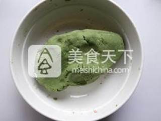 清明美食——青团的做法步骤：3