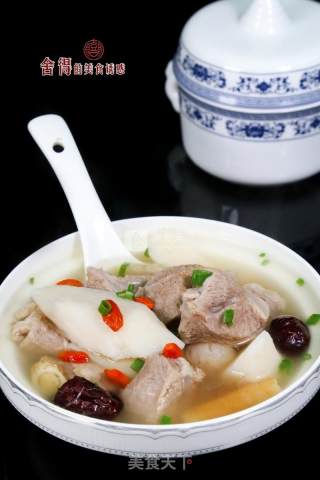 春季清淡温补的【羊肉山药汤】的做法步骤：6