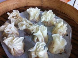 虾肉烧麦的做法步骤：10