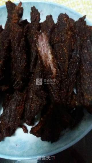 自制烤箱牛肉干的做法步骤：7