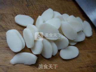肉面筋雪菜煮年糕的做法步骤：2