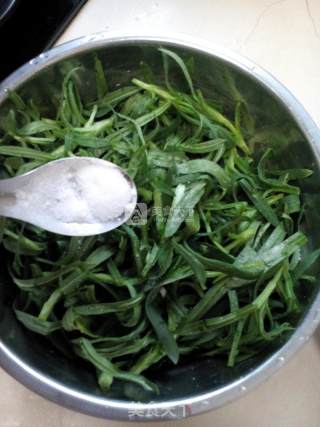 蒸面条菜的做法步骤：2