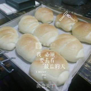 糯米餐包的做法步骤：7