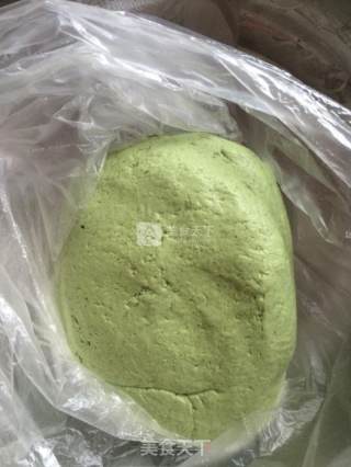 艾叶糍粑的做法步骤：4
