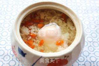 美容养颜甜汤——枸杞酒酿水潽蛋的做法步骤：8