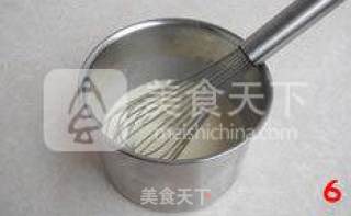 【芒果可丽】--- 没有烤箱也能制作甜蜜的蛋糕的做法步骤：6