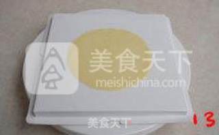【芒果可丽】--- 没有烤箱也能制作甜蜜的蛋糕的做法步骤：13