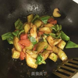 烧茄子的做法步骤：10