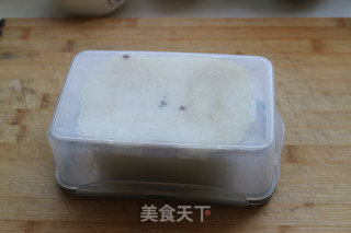 重庆油炸糍粑块的做法步骤：2